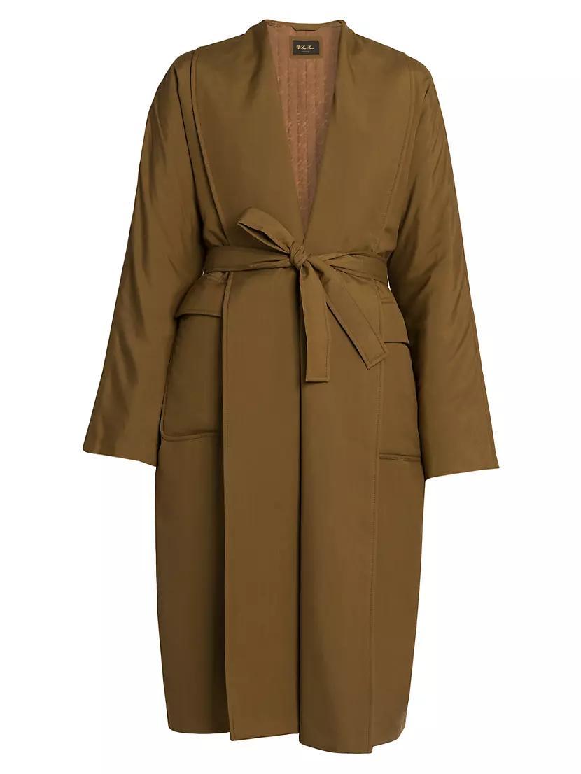 Dwight Silk Wrap Coat product image