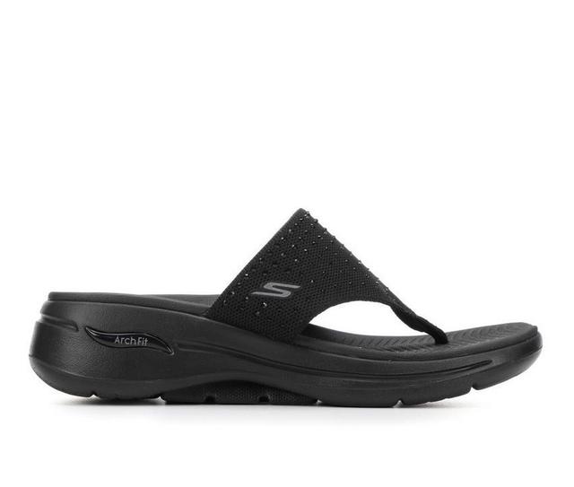 Women's Skechers Go Go Walk Arch 140814 Flip-Flops Product Image