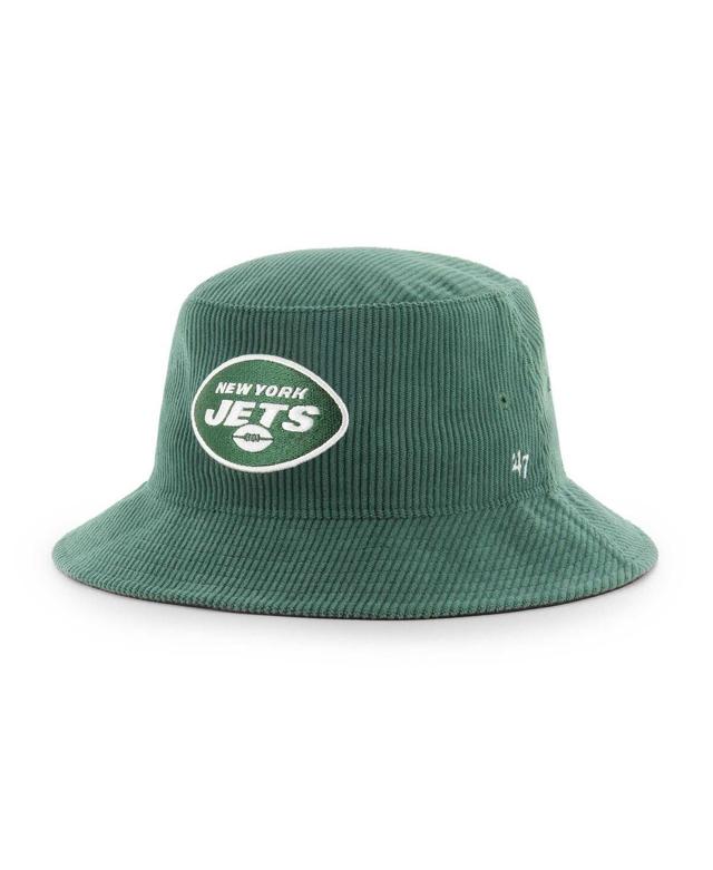 Mens 47 Brand Green New York Jets Thick Cord Bucket Hat Product Image