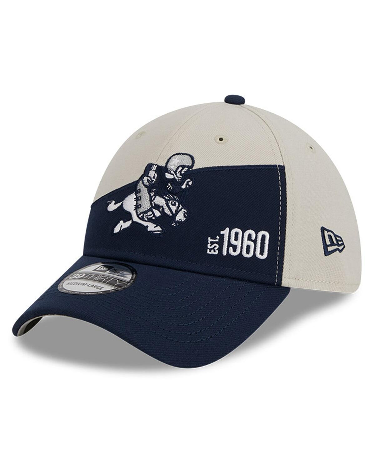 Mens New Era Cream Dallas Cowboys 2023 Sideline Historic 39THIRTY Flex Hat - Cream Product Image