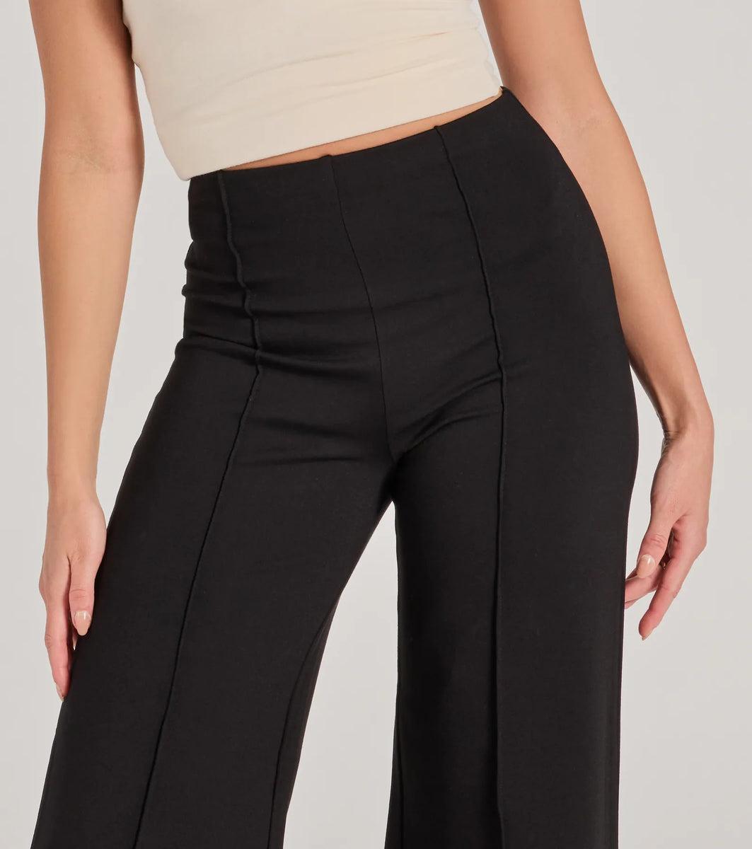 Classic And Chic Wide-Leg Trouser Pants product image