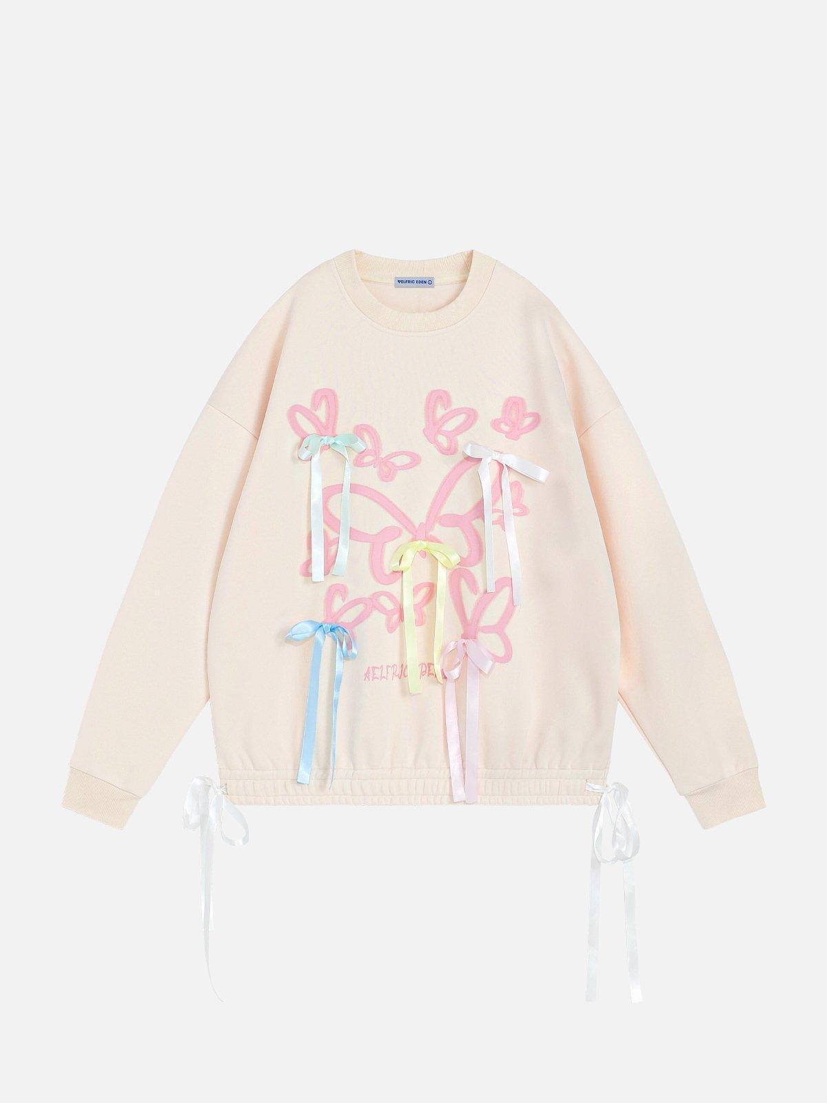 [Pre-Order] Aelfric Eden Butterfly Bow Sweatshirt Product Image