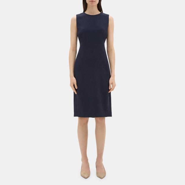 Crepe Sheath Dress | Theory Outlet Product Image