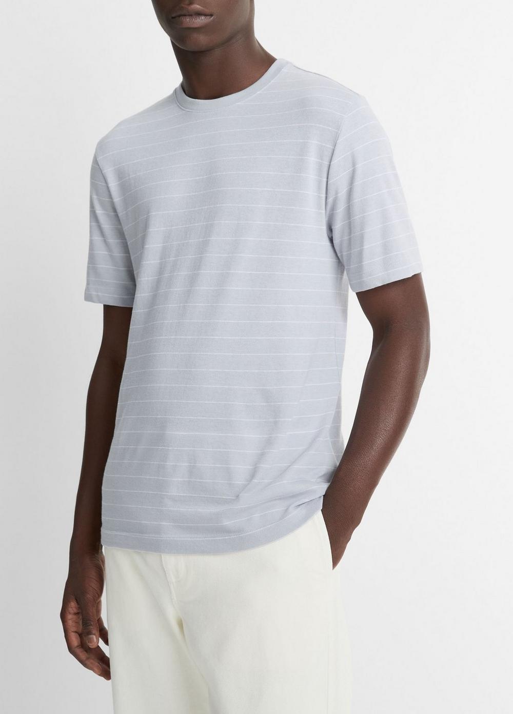 Striped Cotton T-Shirt Product Image