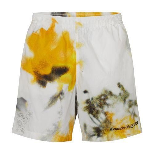 Swim Shorts In Whiteyelow Product Image