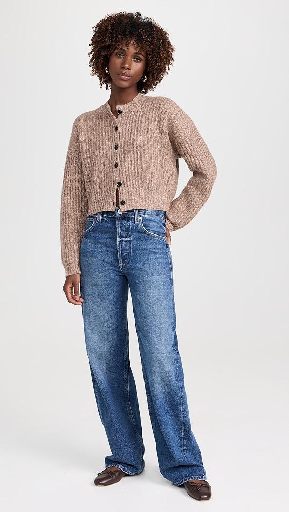 Leset Emma Rib Cardigan | Shopbop Product Image