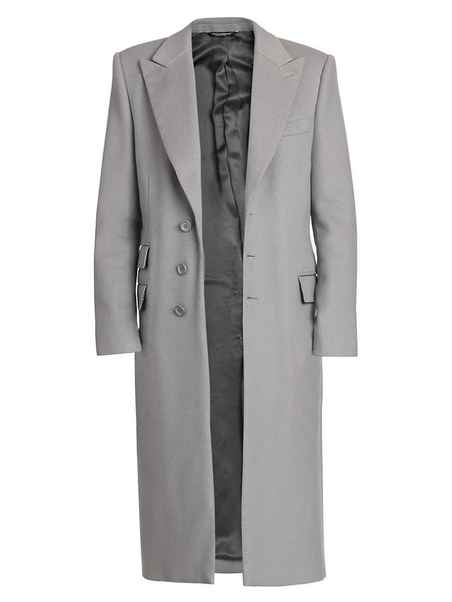 Mens Fu2ry Cashmere Coat Product Image