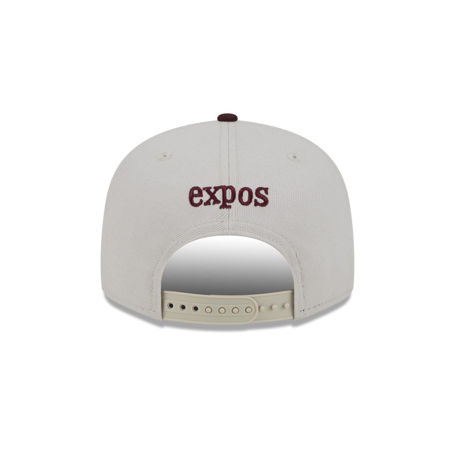 Montreal Expos Mauve Visor 9FIFTY Snapback Hat Male Product Image