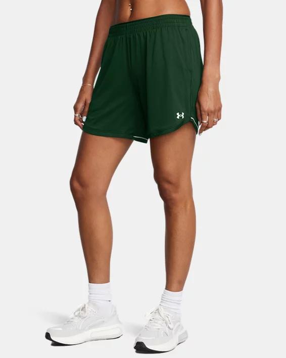 Womens UA Knit Mid-Length Shorts Product Image