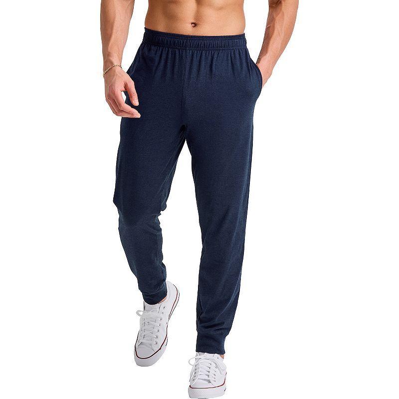 Hanes Originals Mens Tri-Blend Joggers with Pockets, 30.5 Athletic Navy Heather 4XL Product Image