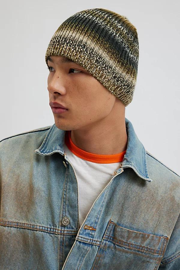 Ombre Knit Beanie Mens at Urban Outfitters Product Image