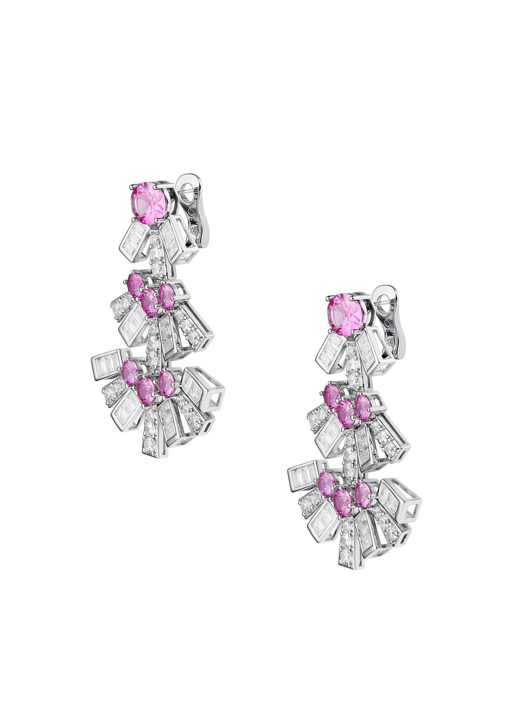 Claira Earrings (Pink) Product Image