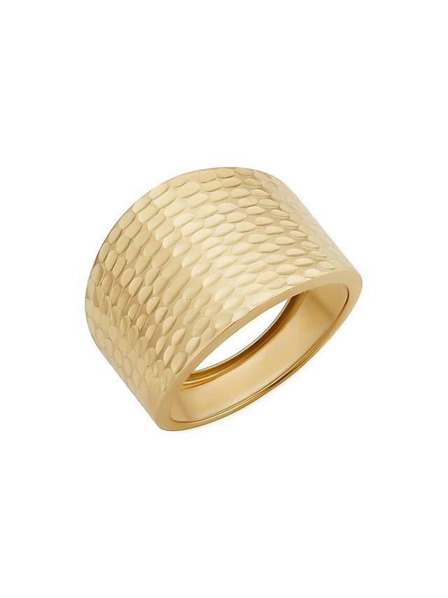 Womens 14K Yellow Gold Mid-Century Band Ring Product Image