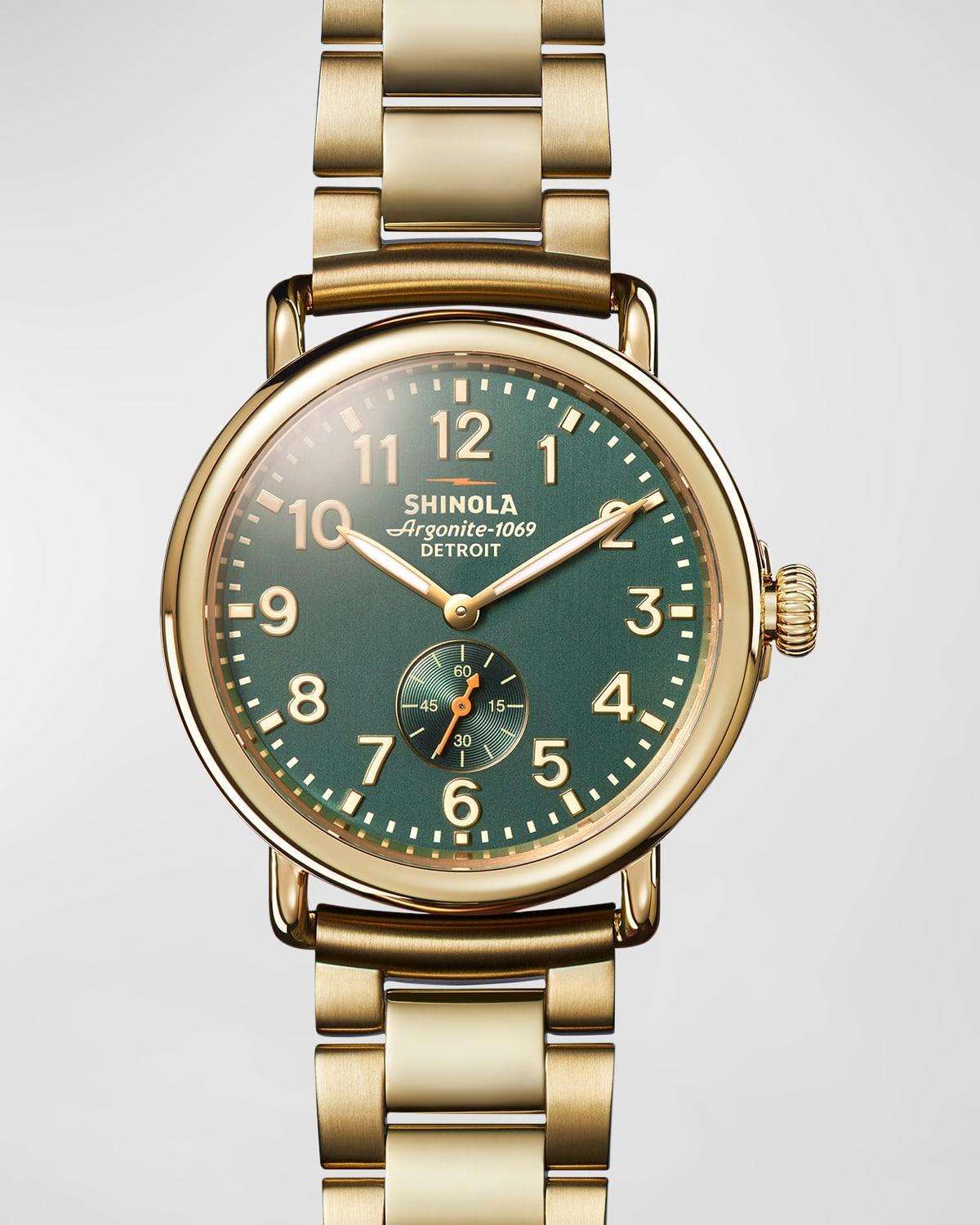 Men's Runwell Gold-Tone Bracelet Watch, 41mm Product Image