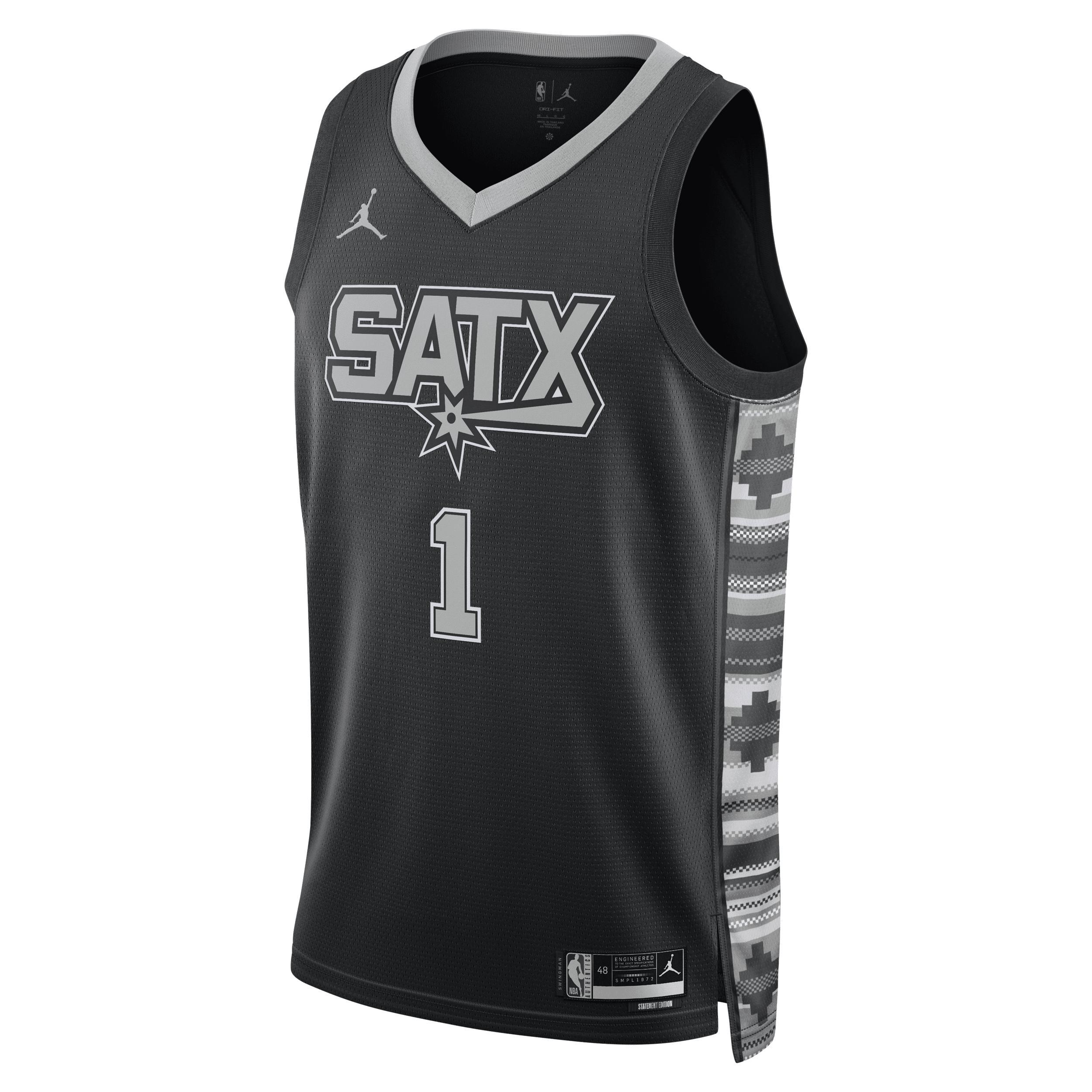 Men's San Antonio Spurs Statement Edition Jordan Dri-FIT NBA Swingman Jersey Product Image