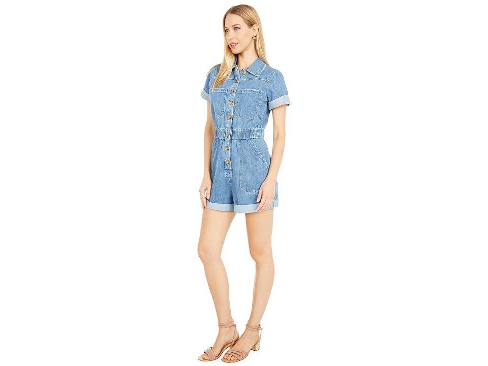 Show Me Your Mumu Cannon Romper (Ocean Spray) Women's Jumpsuit & Rompers One Piece Product Image