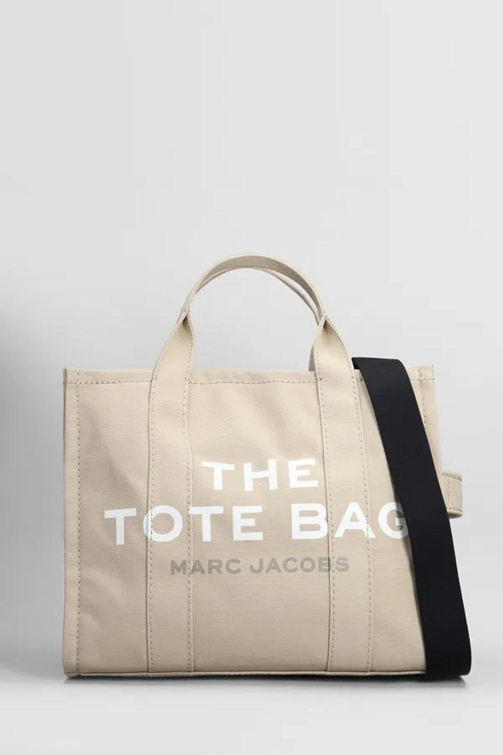 The Medium Tote Beige Handbag Product Image