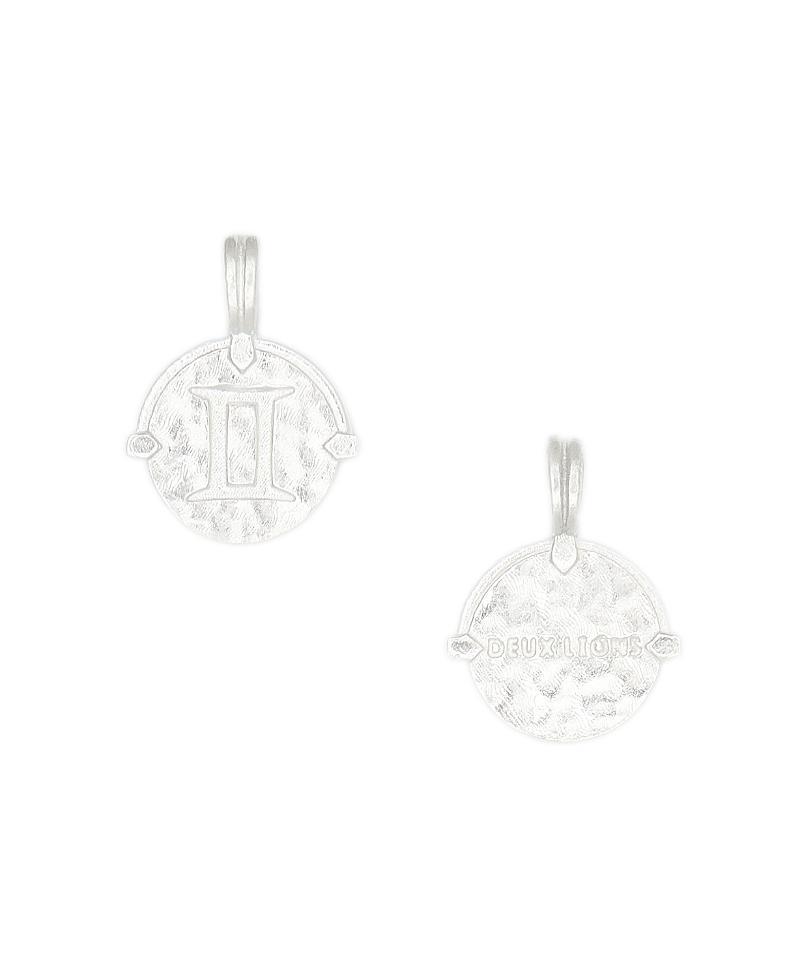 Deux Lions Jewelry Womens Zodiac Necklace in Silver Product Image