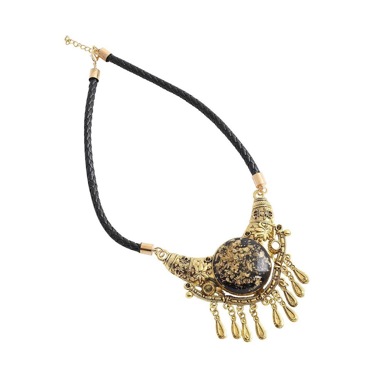 Sohi Womens Drop Statement Necklace Product Image