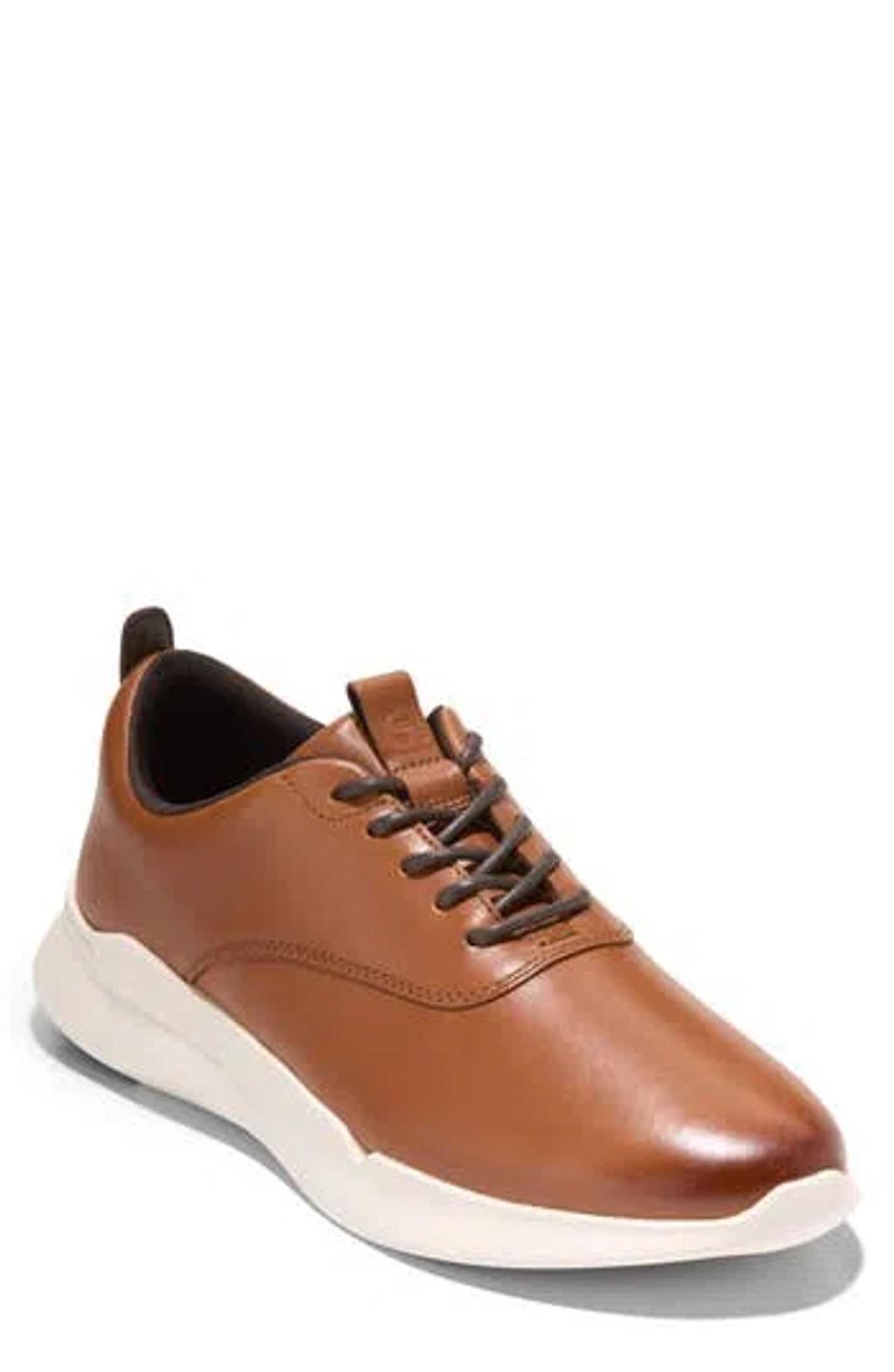 COLE HAAN 2.zerogrand Laser Wingtip Oxford Lined In British Tan Product Image