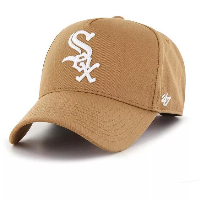 Mens 47 Khaki Chicago White Sox Ballpark MVP A-Frame Adjustable Hat Product Image