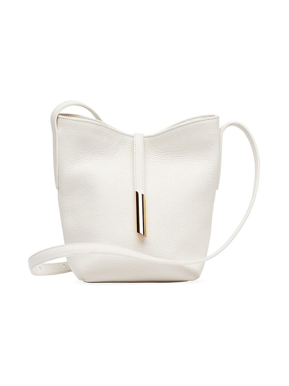 Womens Mini Penne Leather Bucket Bag Product Image