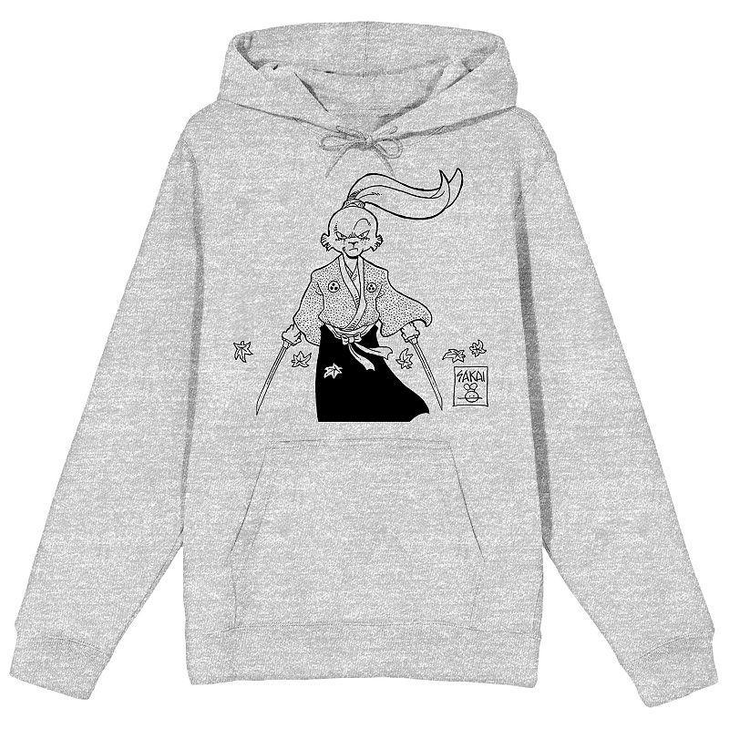 Mens Usagi Yojimbo Sakai With Two Swords Graphic Hoodie Product Image