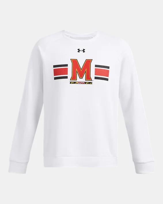 Mens UA Rival Fleece Collegiate Crew Product Image