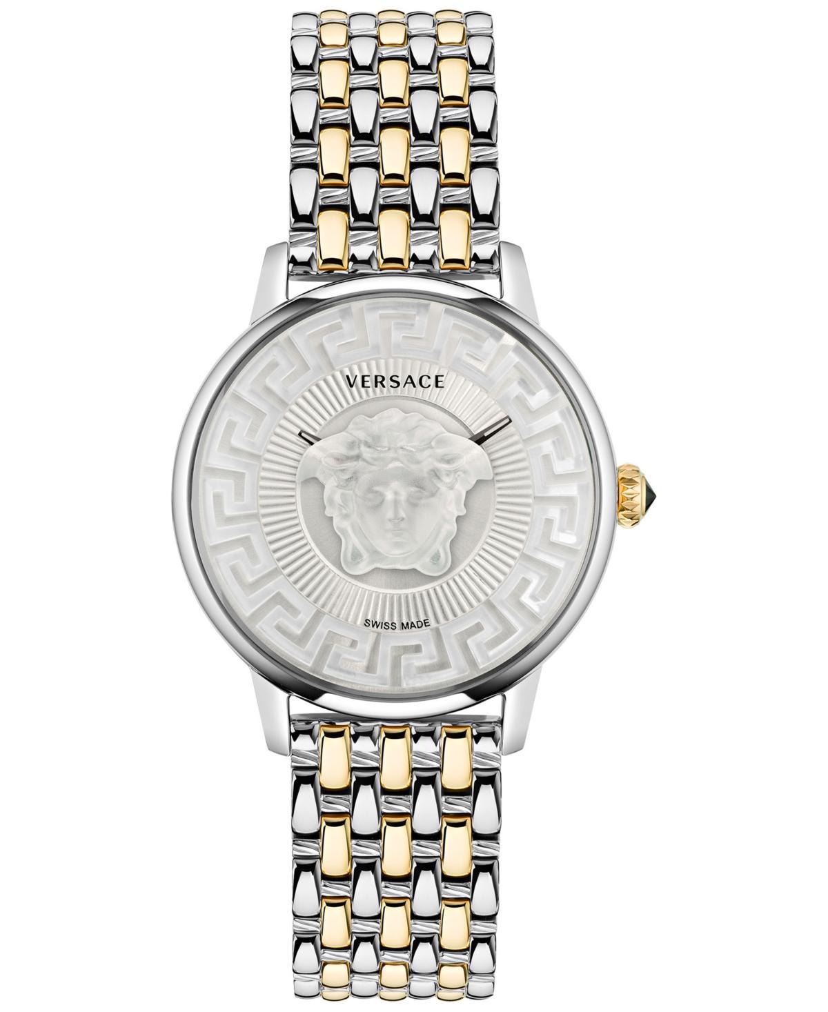 Versace Womens Swiss Medusa Alchemy Gold Ion Plated Bracelet Watch 38mm Product Image