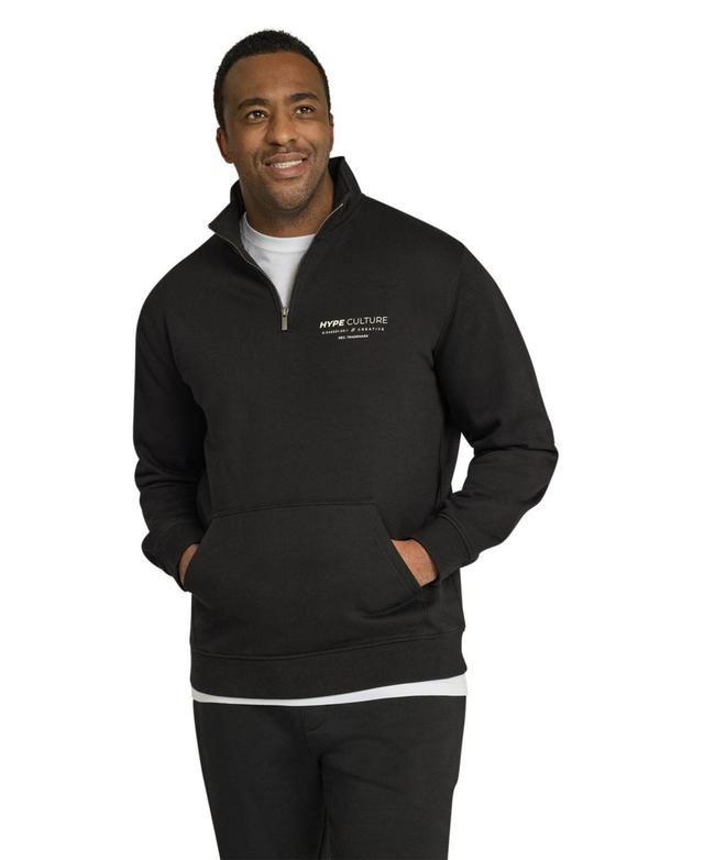 Johnny Bigg Mens Print Zip Neck Sweat Product Image