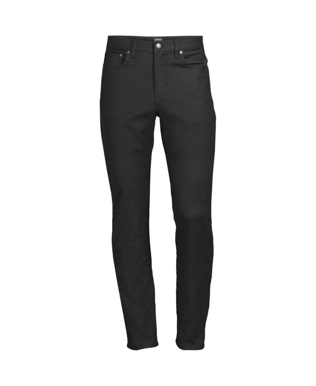 Lands End Mens Slim Fit Knit 5-Pocket Pants Product Image