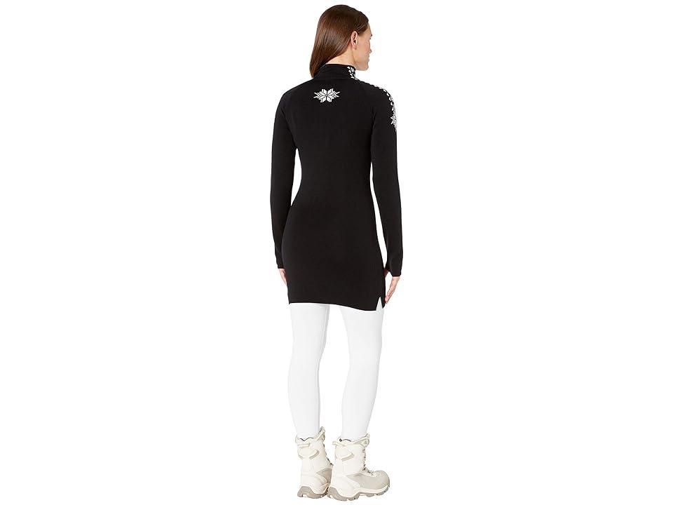 Dale of Norway Geilo Feminine Dress (Black/Off-White) Women's Clothing Product Image