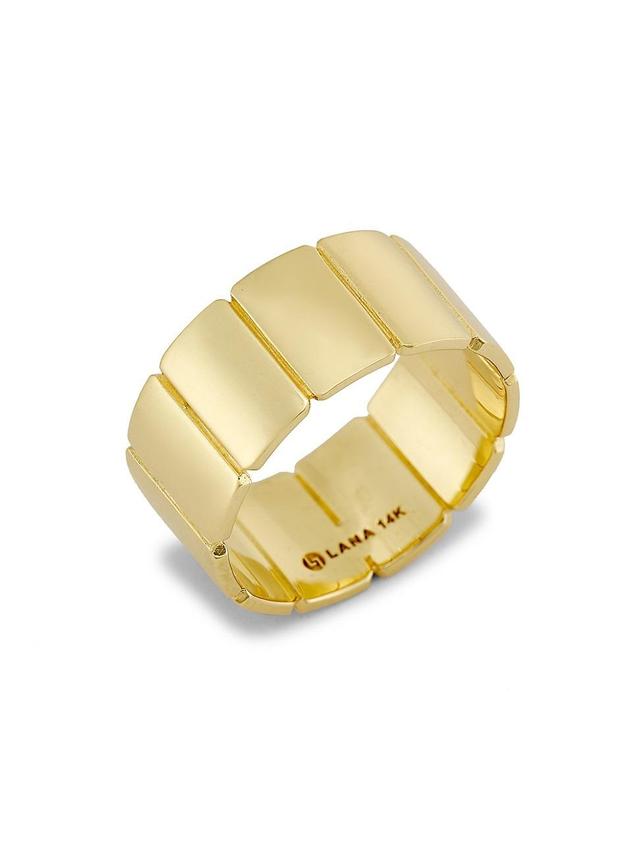 Womens Tag 14K Yellow Gold Ring Product Image