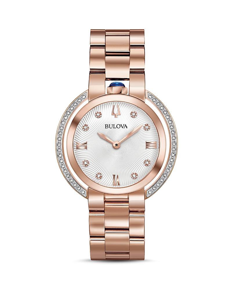 BULOVA Classic Rubaiyat Diamond Bracelet Watch, 35mm Product Image