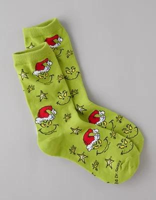 AE Grinch Crew Socks Product Image