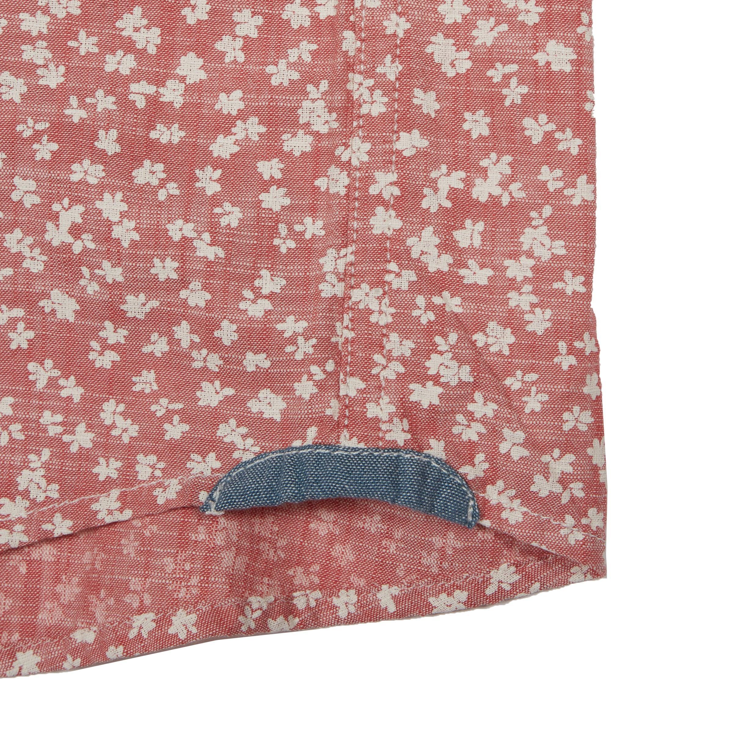 Drayton Printed Chambray Shirt - Cranberry Whisper (Final Sale) Product Image