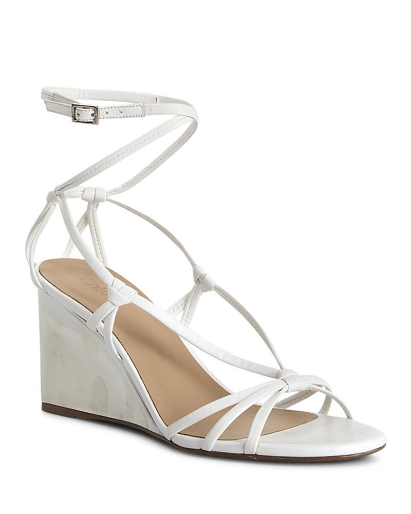 Chloe Womens Rebecca Ankle Strap Wedge Sandals Product Image