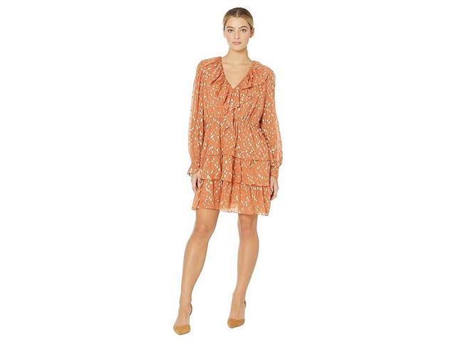 Marie Oliver Una Dress (Amber) Women's Clothing Product Image