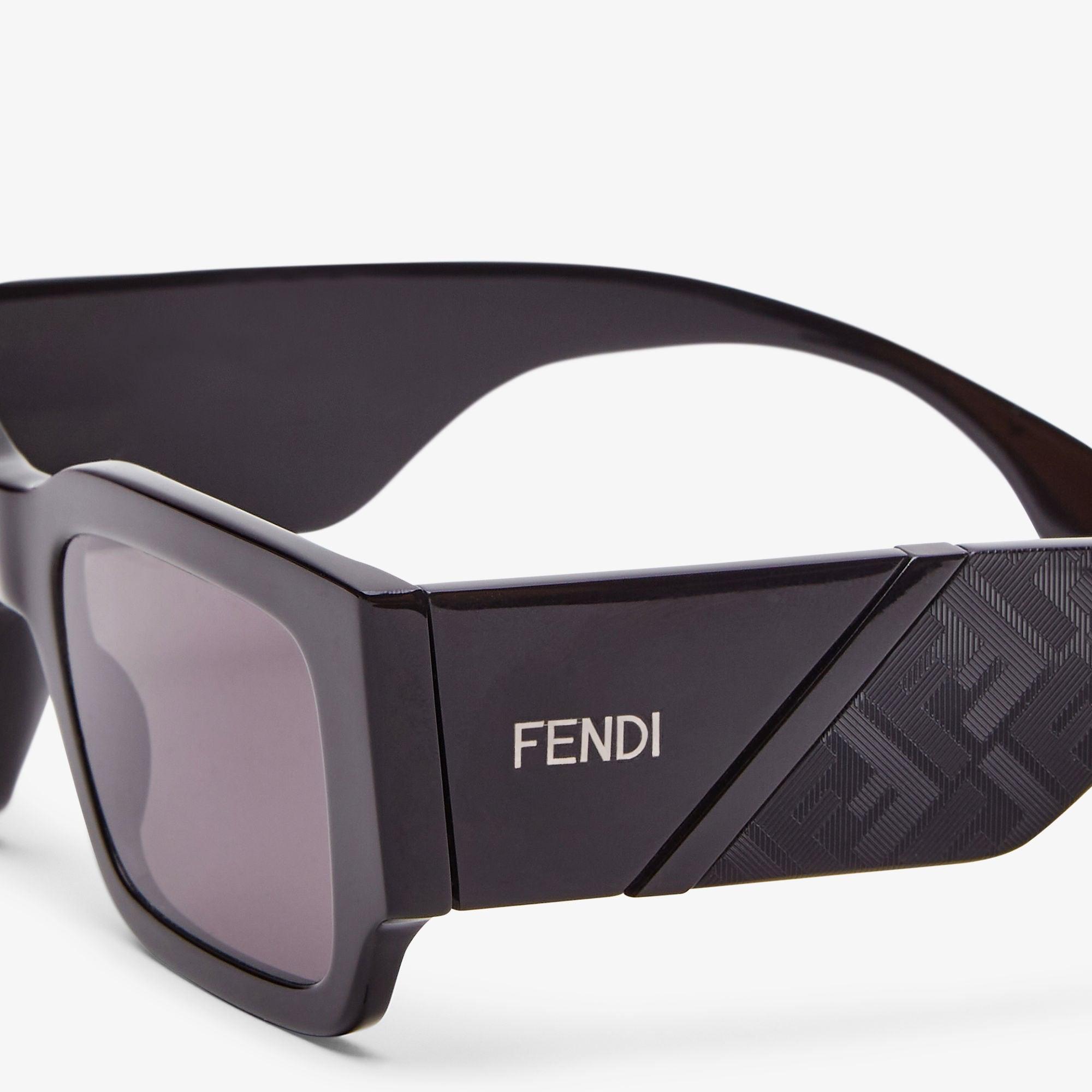 Fendi DiagonalBlack acetate sunglasses Product Image