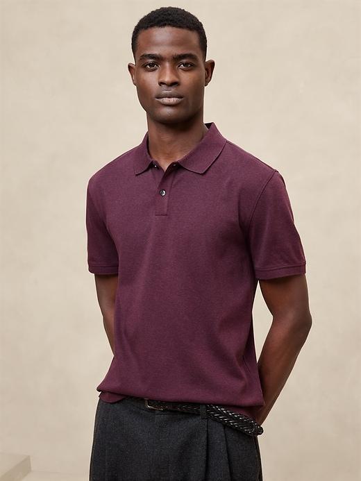 Slim Luxe Touch Polo Product Image