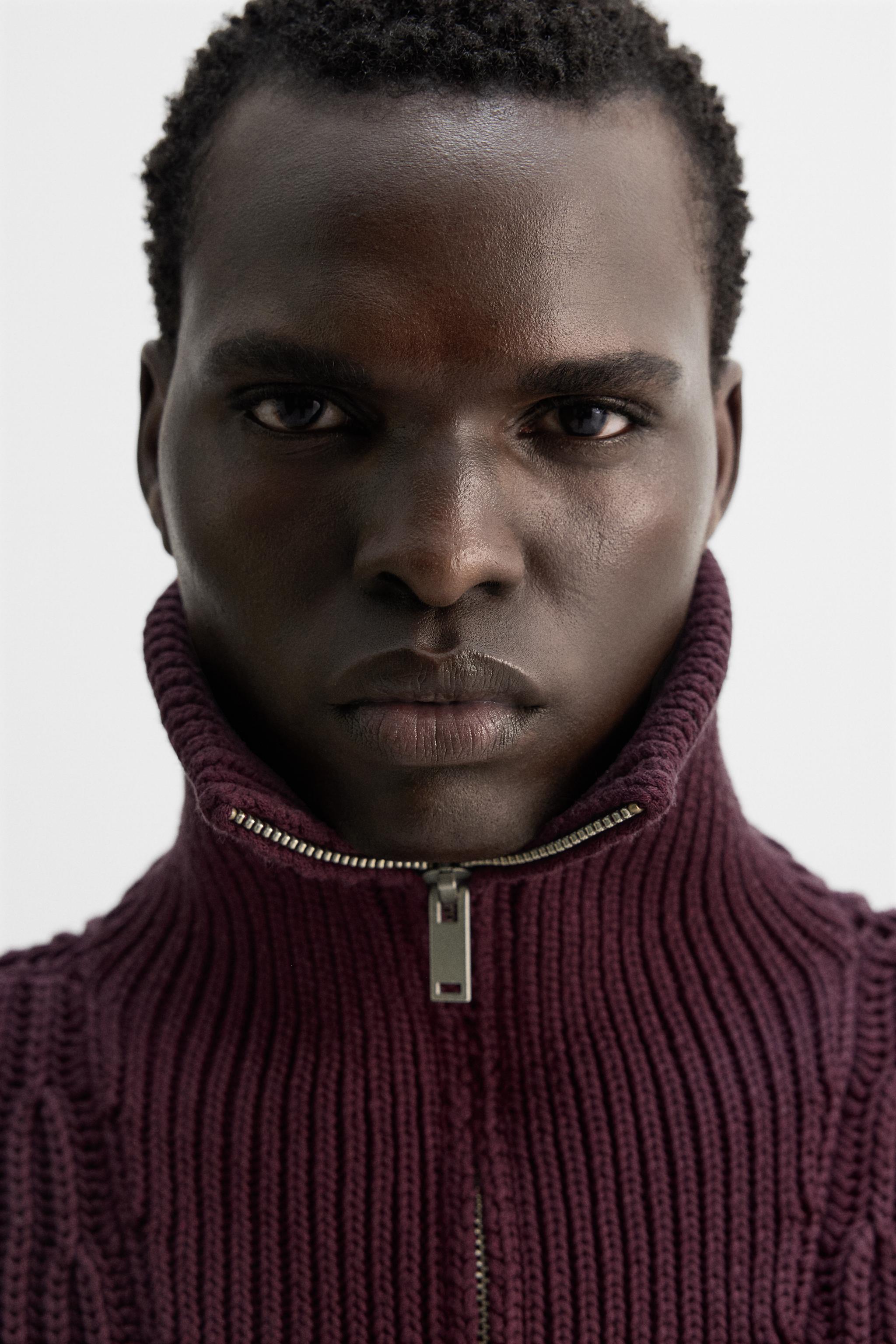 ZIP COLLAR SWEATER Product Image