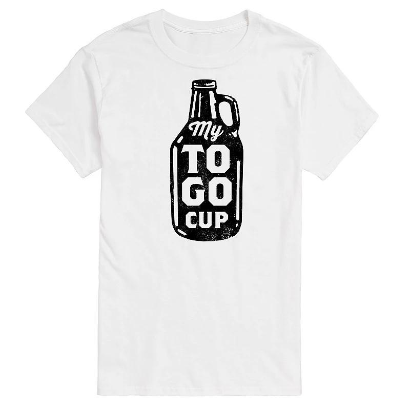 Big & Tall My To Go Cup Graphic Tee, Mens Product Image