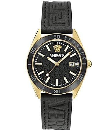 Versace Mens Swiss Stainless Steel Bracelet Watch 42mm Product Image