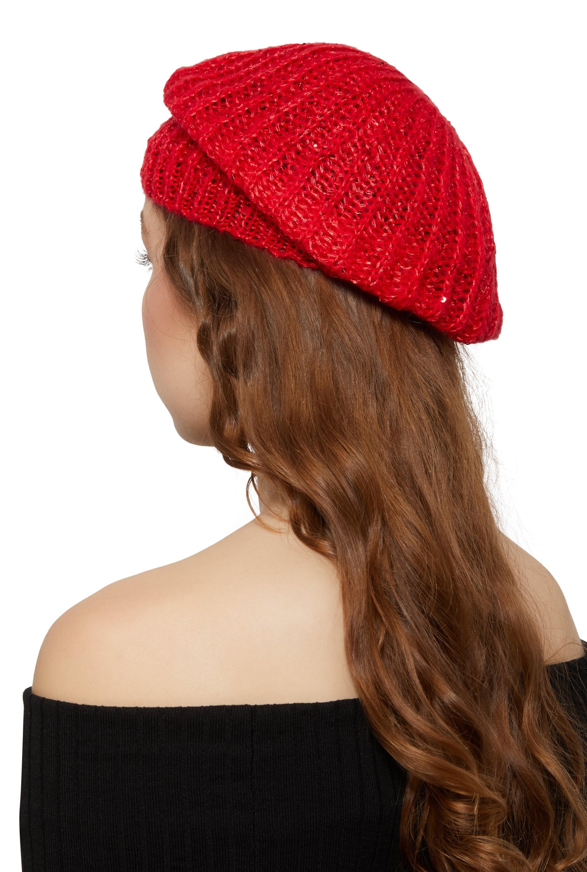 Sequin Beret Female Product Image