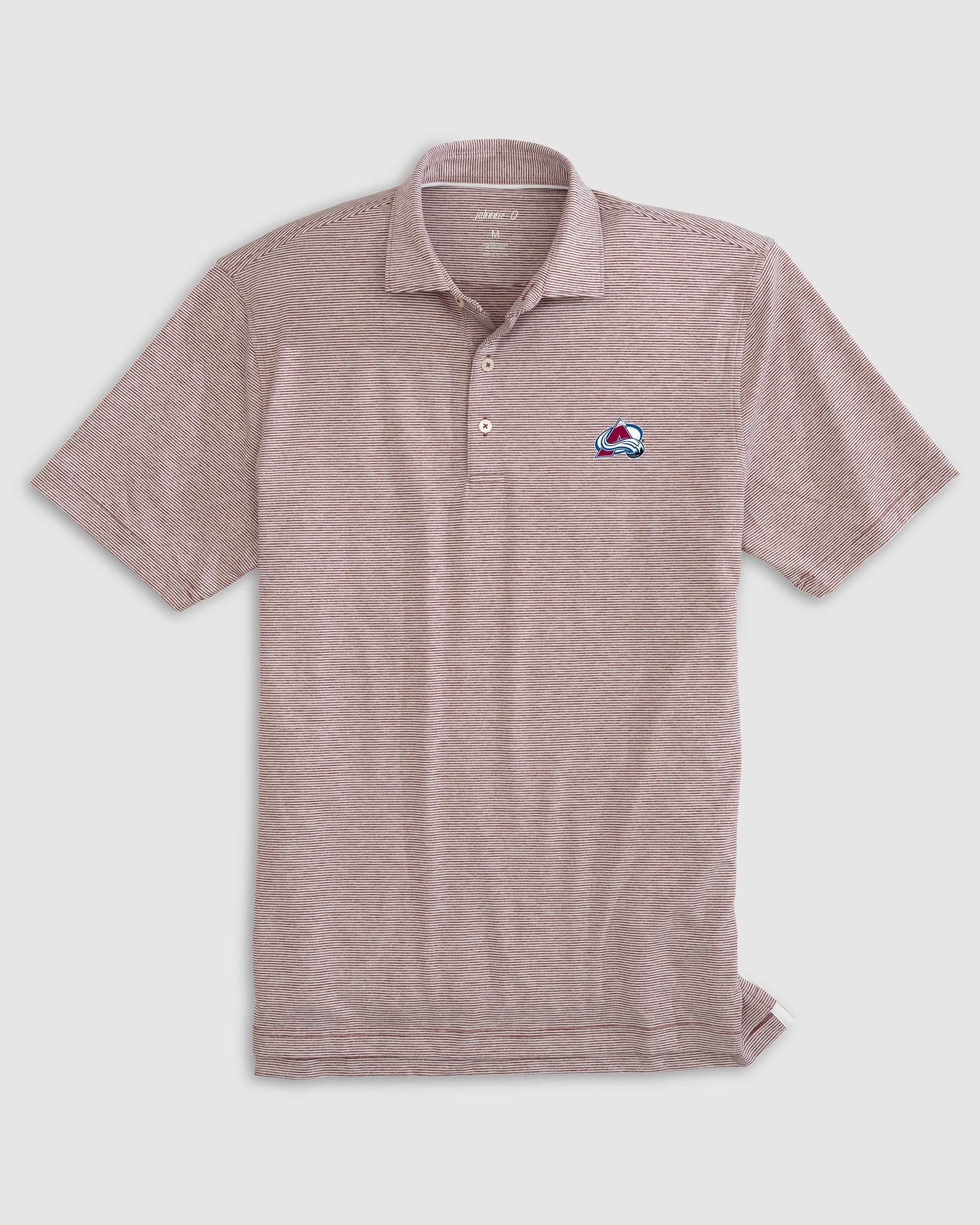 Georgetown Lyndonn Jr. Striped Jersey Performance Polo Product Image