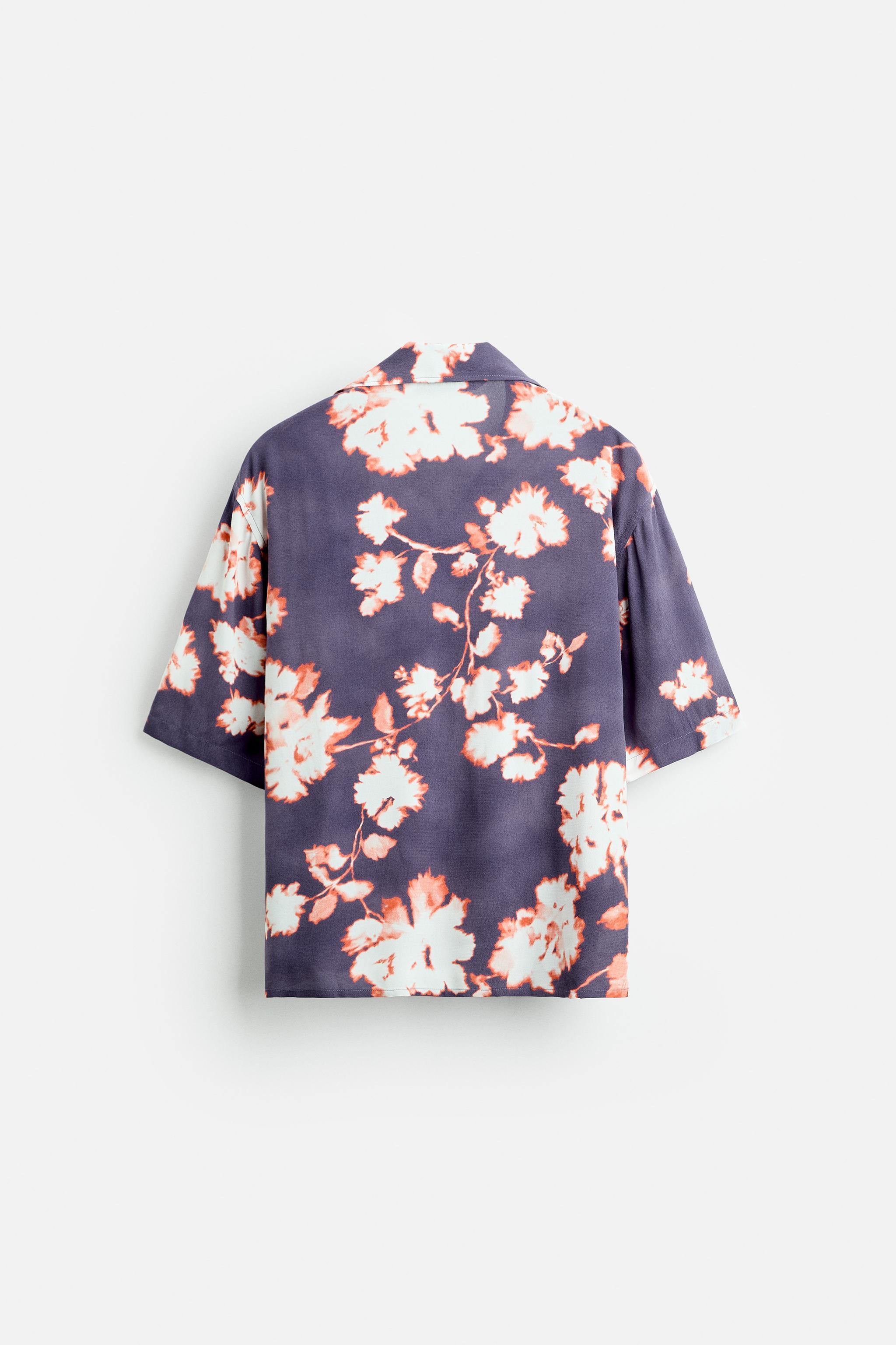 FLORAL PRINT SHIRT Product Image