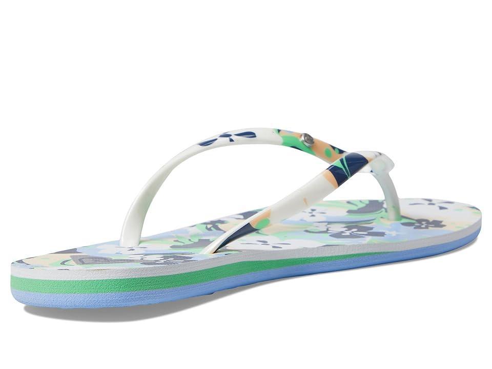 Roxy Portofino (Soft Lime/Ocean) Women's Sandals Product Image