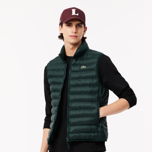 Water-Repellent Puffed Vest Product Image