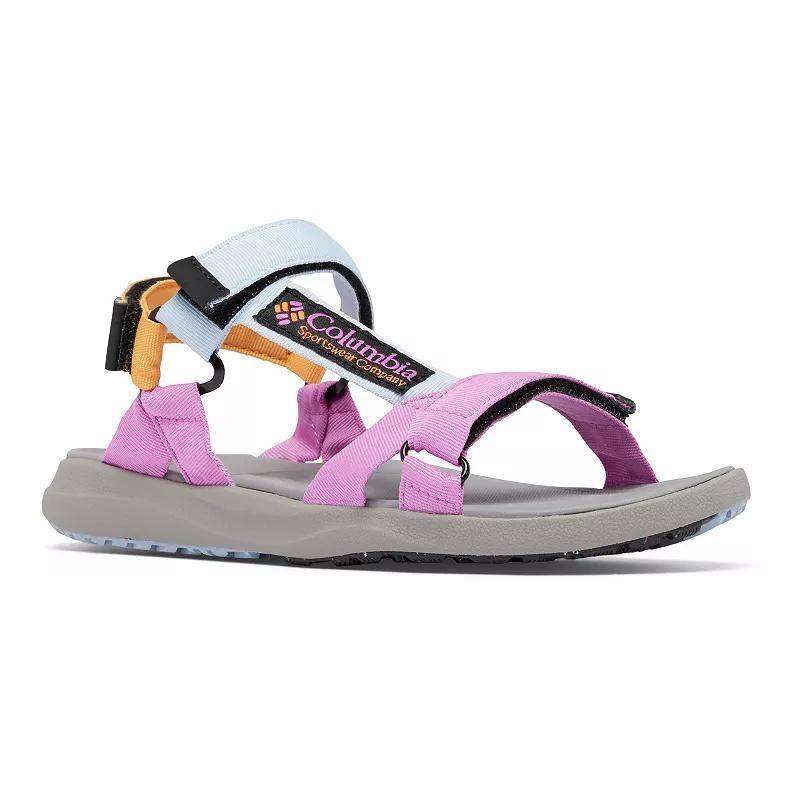 Columbia Globetrot Womens Sandals Whisper Pink Peach Product Image