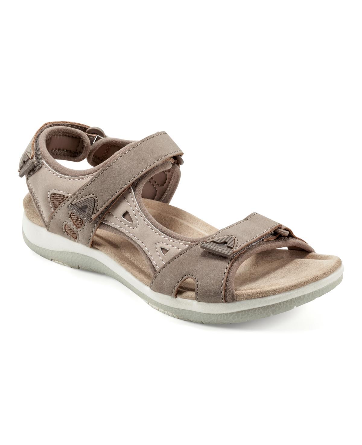 Earth Womens Skylar Round Toe Lightweight Casual Flat Sandals Product Image